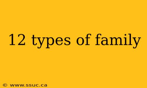 12 types of family