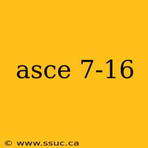 asce 7-16