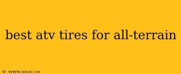 best atv tires for all-terrain