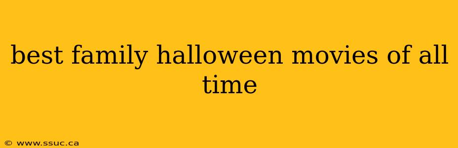 best family halloween movies of all time