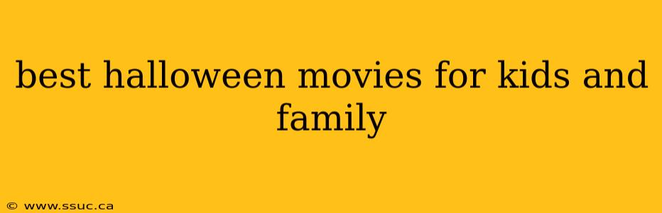 best halloween movies for kids and family
