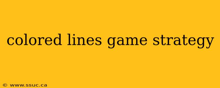 colored lines game strategy