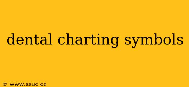 dental charting symbols