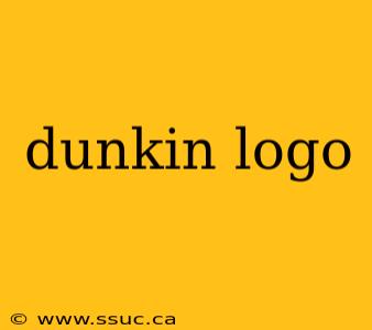 dunkin logo