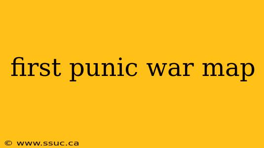first punic war map