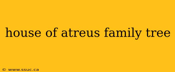 house of atreus family tree