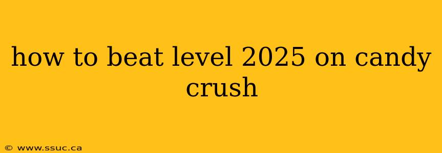 how to beat level 2025 on candy crush