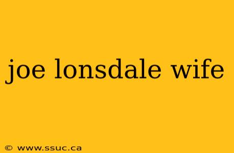 joe lonsdale wife