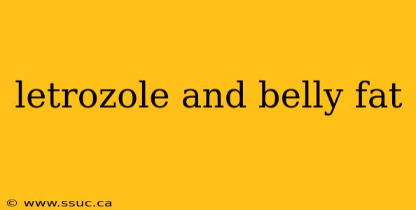 letrozole and belly fat