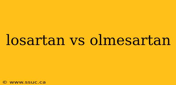 losartan vs olmesartan