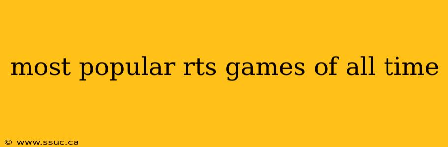 most popular rts games of all time