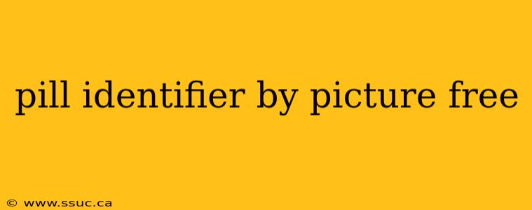 pill identifier by picture free