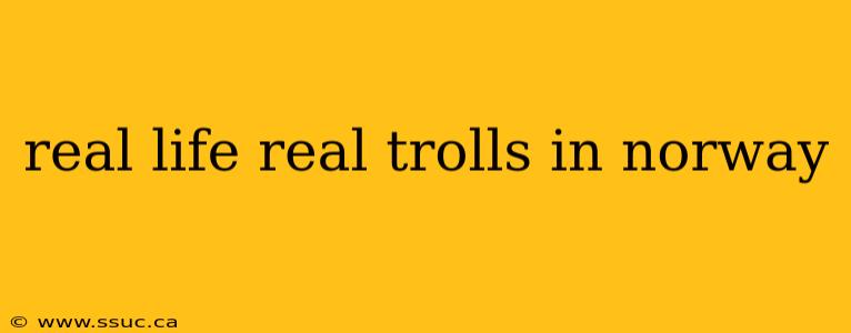 real life real trolls in norway