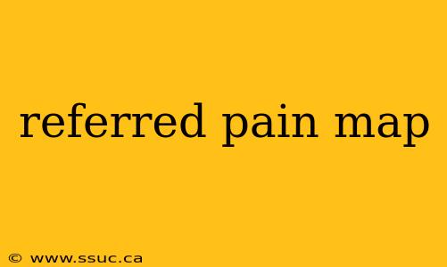 referred pain map