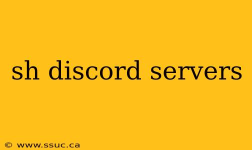 sh discord servers