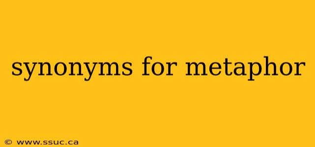 synonyms for metaphor