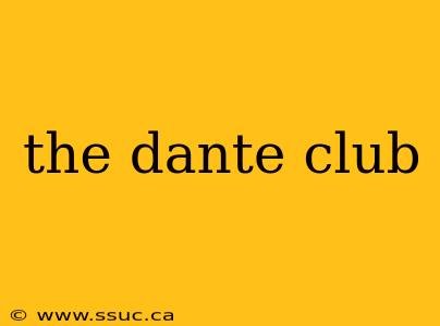 the dante club