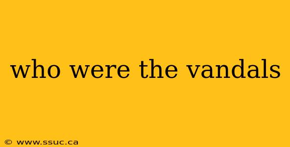 who were the vandals